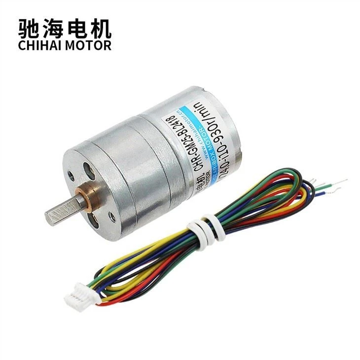 25mm Lifetime Brushless DC24v 120rpm Brushless Motor