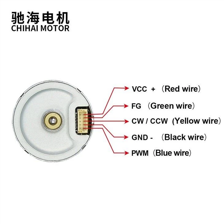 25mm Lifetime Brushless DC24v 120rpm Brushless Motor