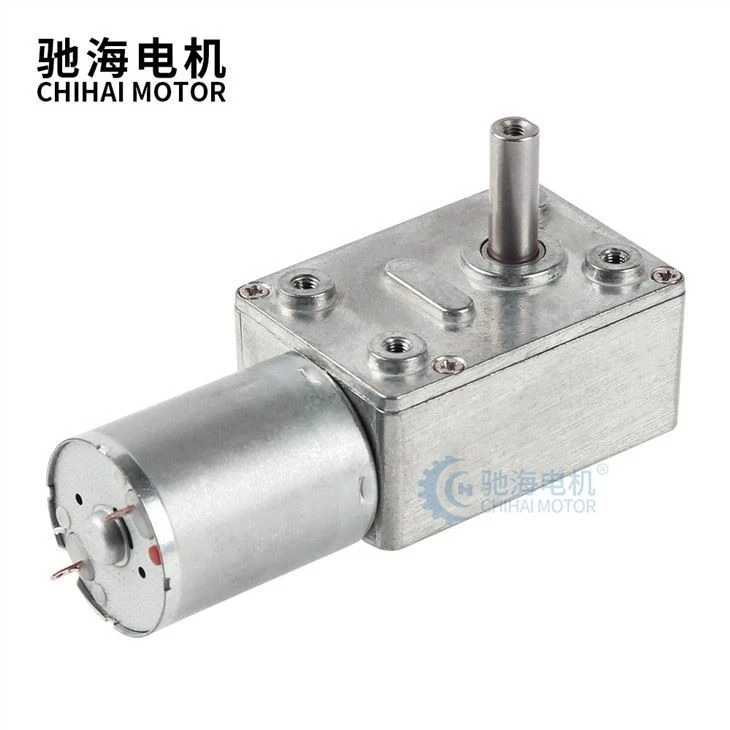 12V 6rpm Reducer Electric 370 Worm Gear Motor Self-locking For DIY