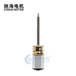 Motor N20 de engrenagem de redução de eixo rosqueado M3 de 33,6 mm