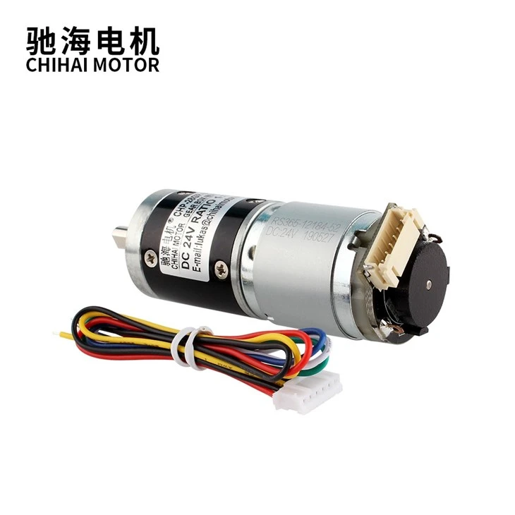 DC Planetary Gear Reduction Motor With Encoder